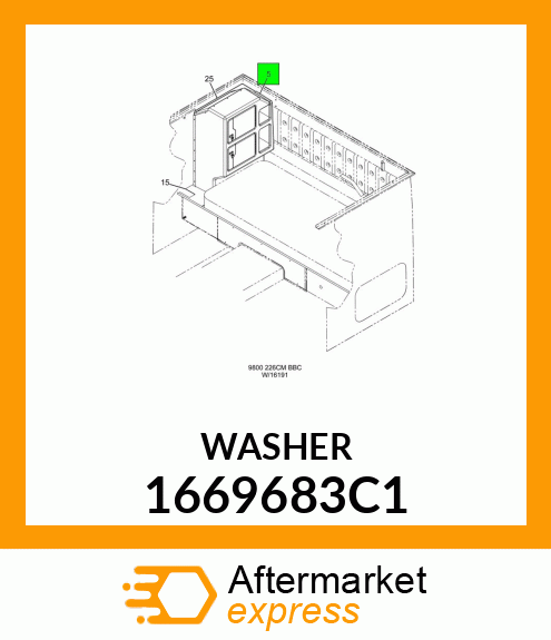 WASHER 1669683C1