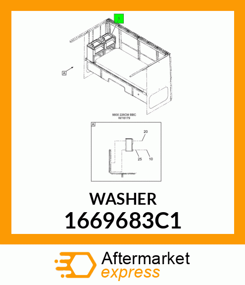 WASHER 1669683C1