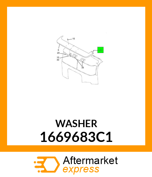 WASHER 1669683C1