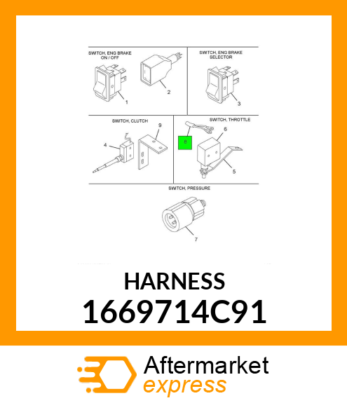 HARNESS 1669714C91