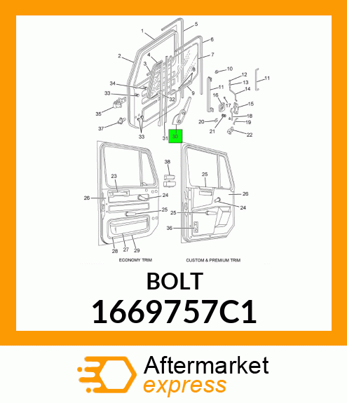 BOLT 1669757C1