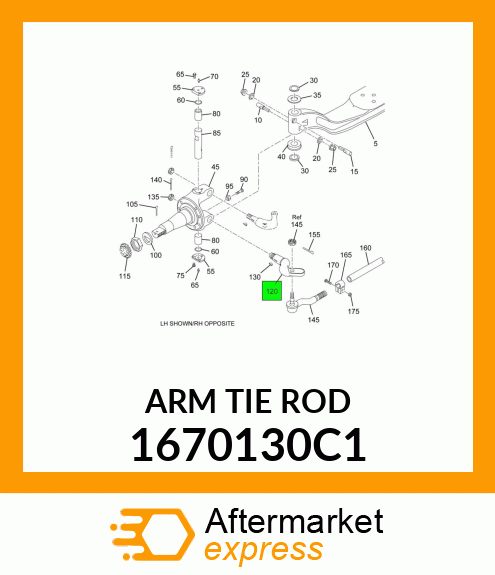 ARMTIEROD 1670130C1