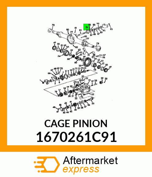 CAGE_PINION 1670261C91