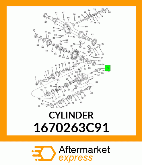 CYLINDER 1670263C91