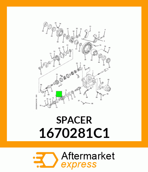 SPACER 1670281C1