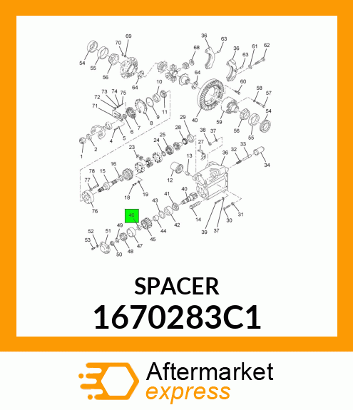 SPACER 1670283C1