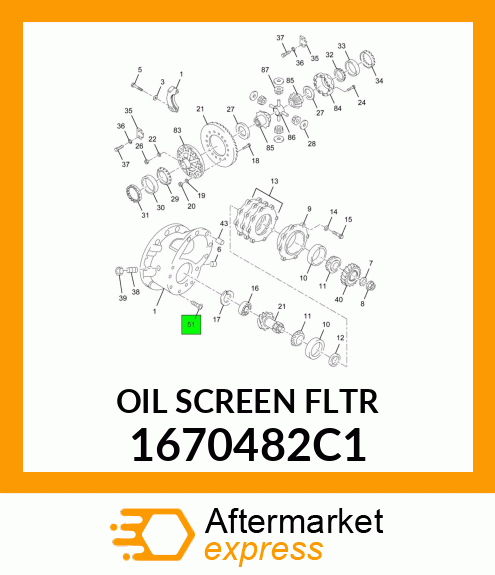 OILSCREEN 1670482C1