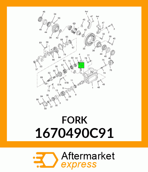 FORK 1670490C91