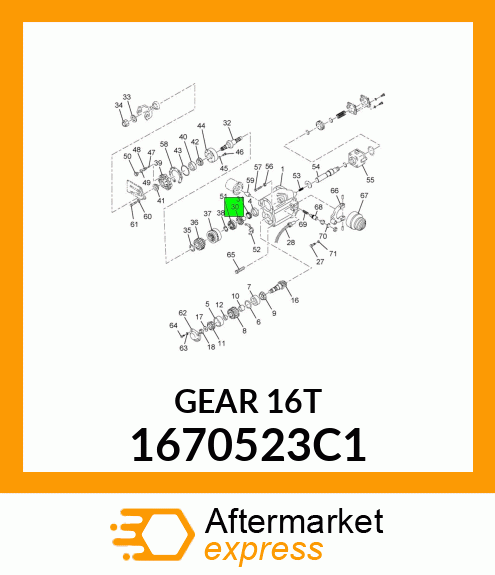 GEAR16T 1670523C1