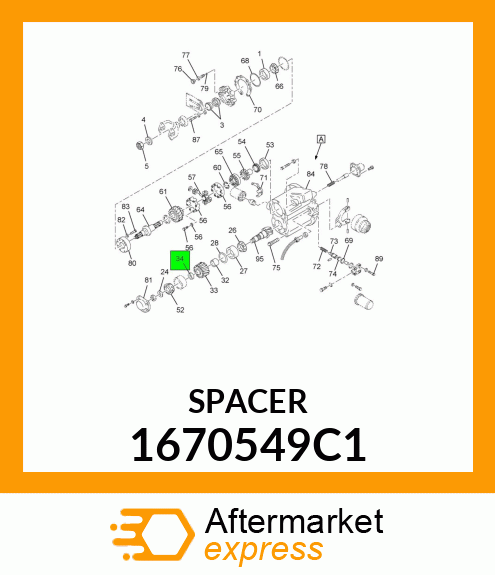 SPACER 1670549C1