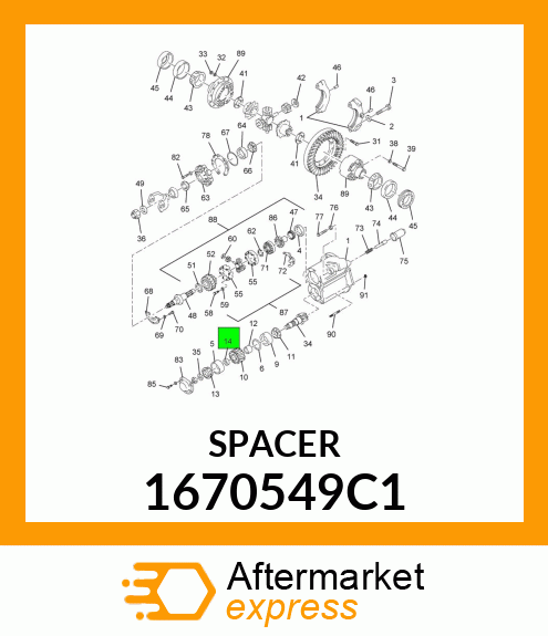SPACER 1670549C1