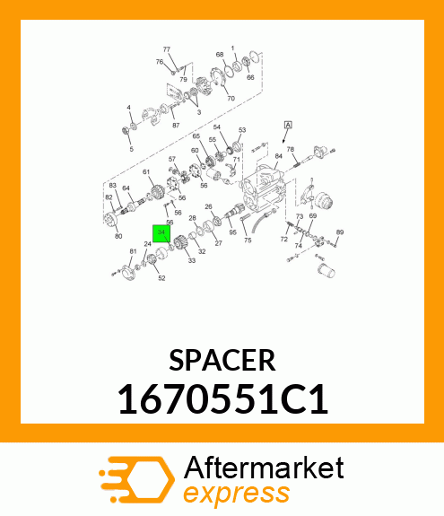 SPACER 1670551C1