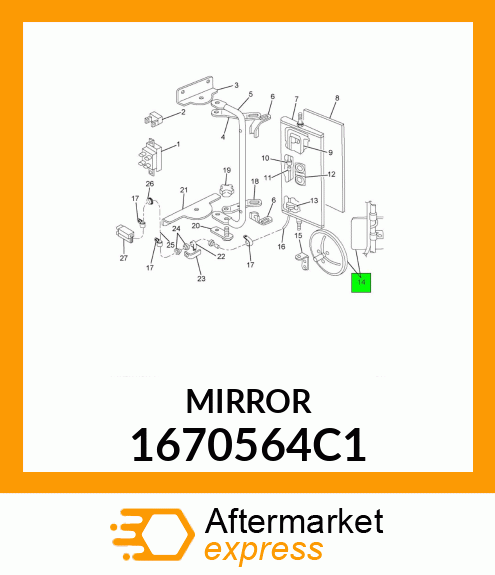 MIRROR 1670564C1