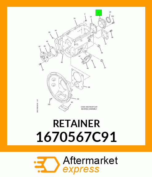 RETAINER 1670567C91