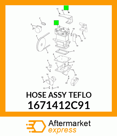 HOSE_ASSY_TEFLO 1671412C91