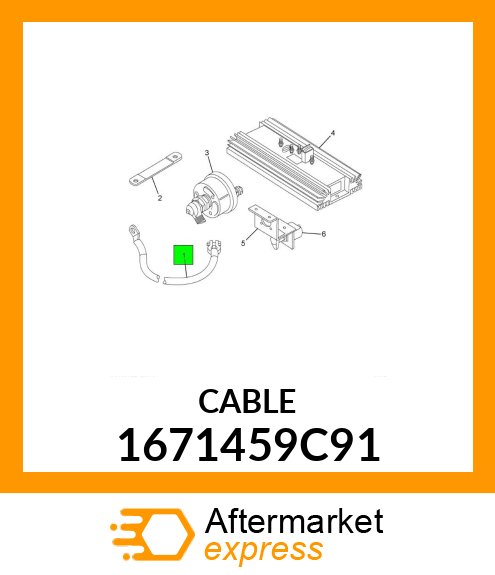 CABLE 1671459C91