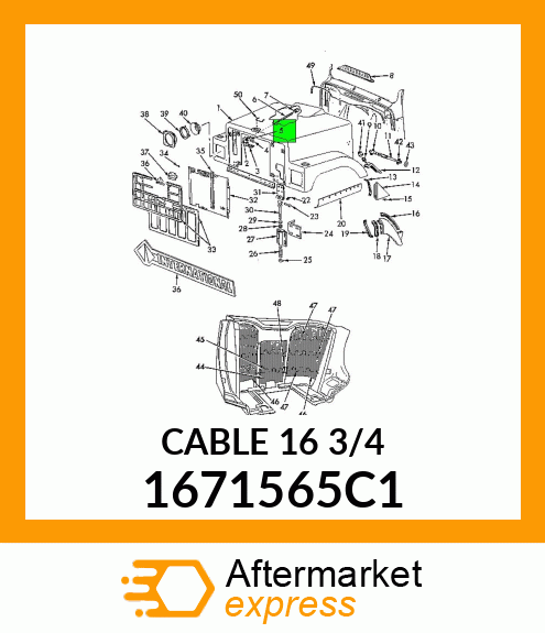 CABLE 1671565C1