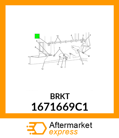 BRKT 1671669C1