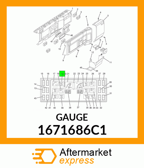 GAUGE 1671686C1