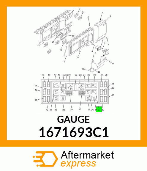 GAUGE 1671693C1