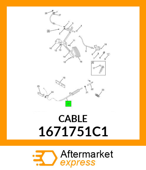 CABLE 1671751C1
