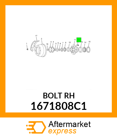 BOLTRH 1671808C1