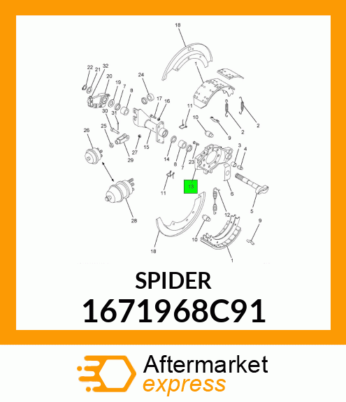 SPIDER 1671968C91