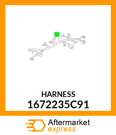 HARNESS 1672235C91