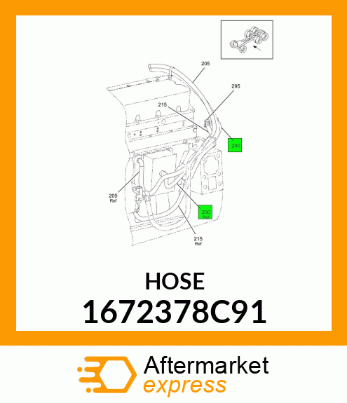 HOSE 1672378C91