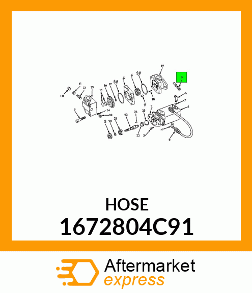 HOSE 1672804C91