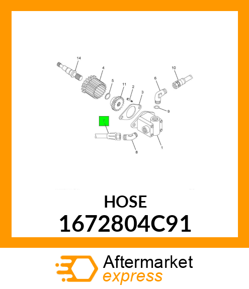 HOSE 1672804C91