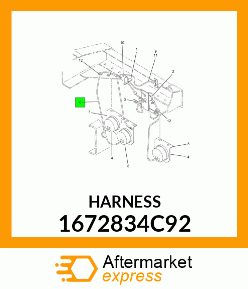 HARNESS 1672834C92