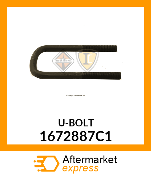 U-BOLT 1672887C1