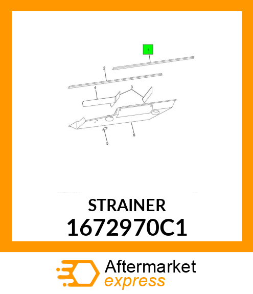 STRAINER 1672970C1