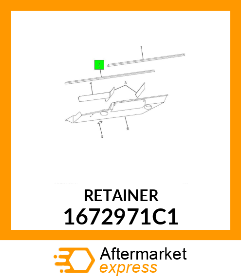 RETAINER 1672971C1