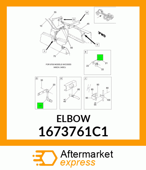 ELBOW 1673761C1