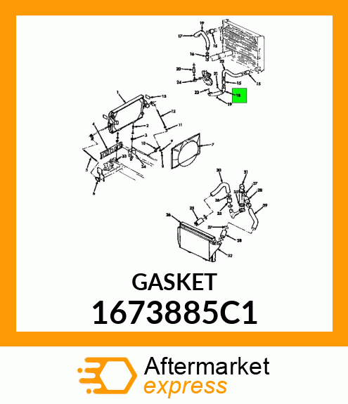 GASKET 1673885C1