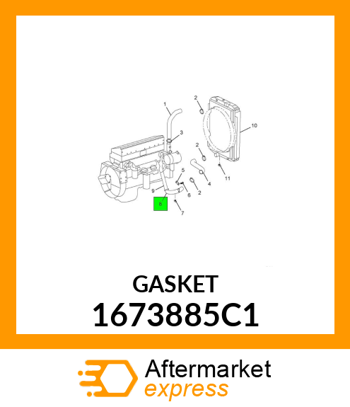 GASKET 1673885C1