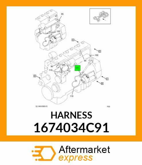 HARNESS 1674034C91