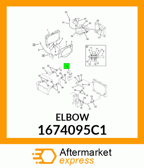 ELBOW 1674095C1