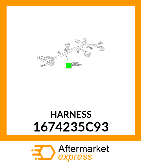 HARNESS 1674235C93