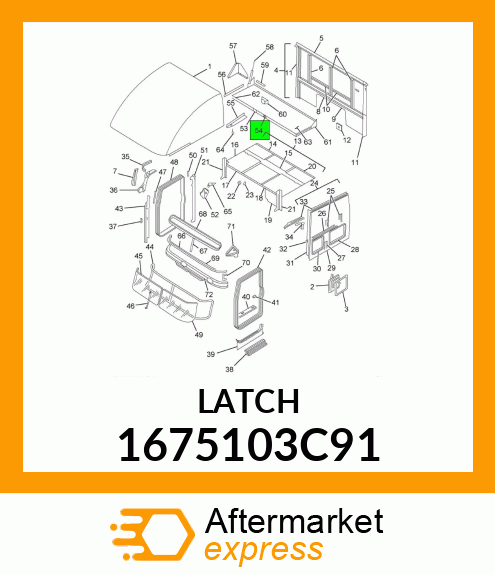 LATCH 1675103C91