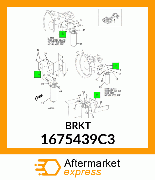 BRKT 1675439C3