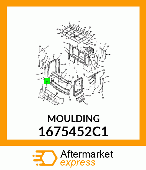 MOULDING 1675452C1