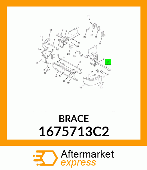 BRACE 1675713C2