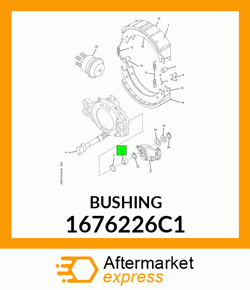 BUSHING 1676226C1