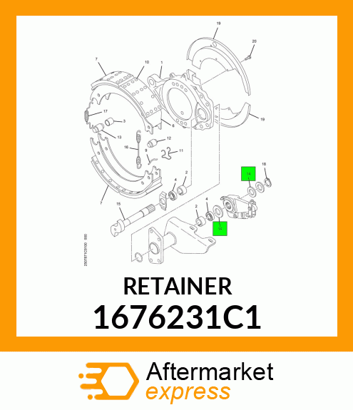 RETAINER 1676231C1