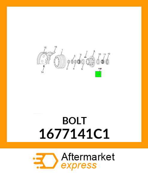 BOLT 1677141C1