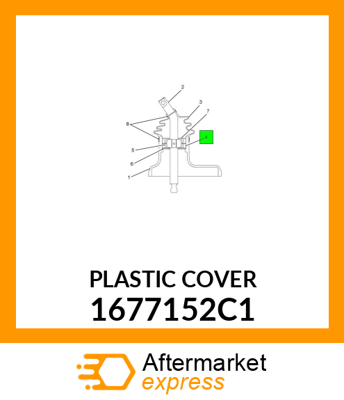 COVERPLASTIC 1677152C1