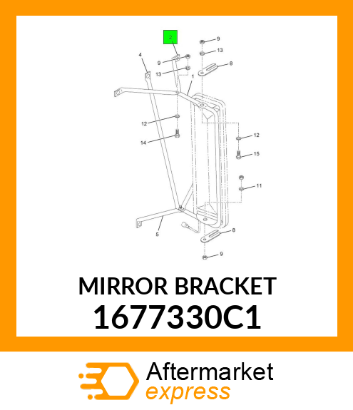 MIRRORBRACKET 1677330C1